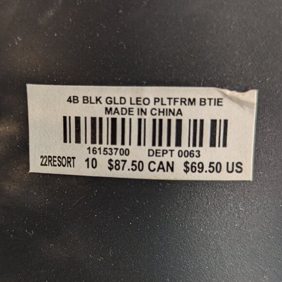 TORRID Metallic Leopard Print Booties 10WW Extra Wide Chunky Platform Heel Black - Picture 9 of 9